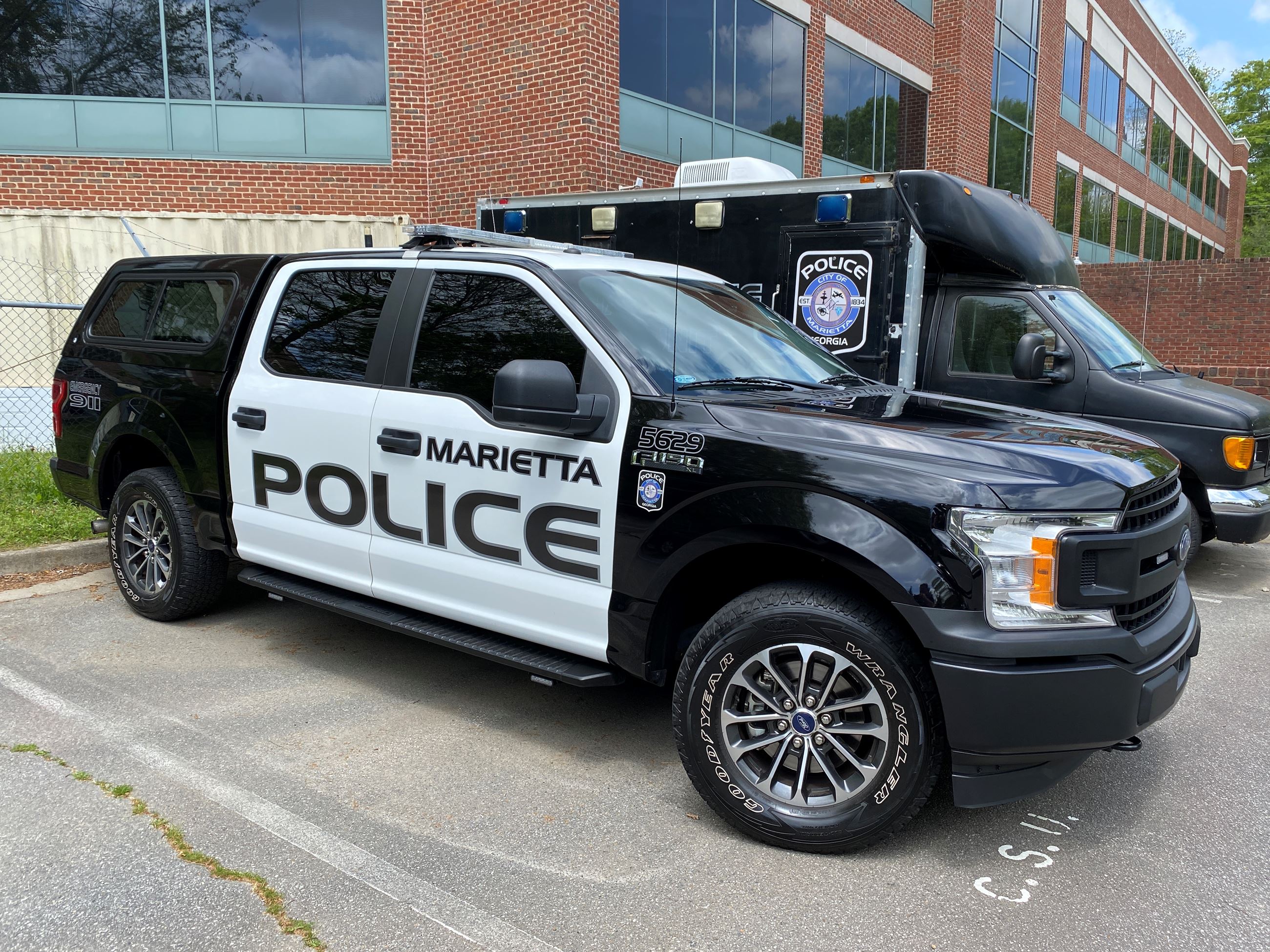 Community Response Unit F150 side view