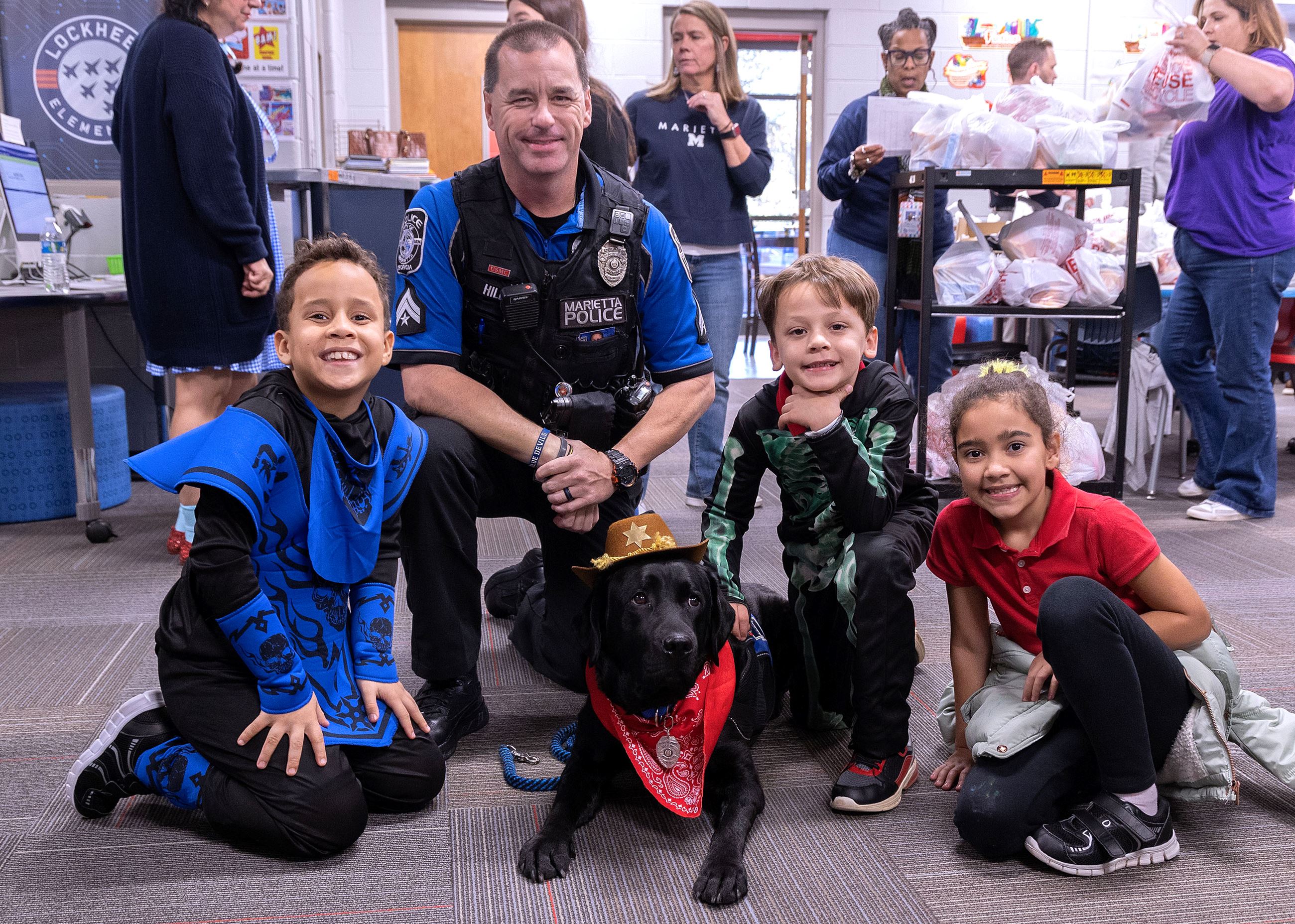 Barney at Lockheed Food Asssembly 20