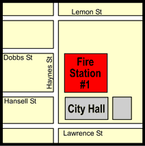 Street Map of Station 1