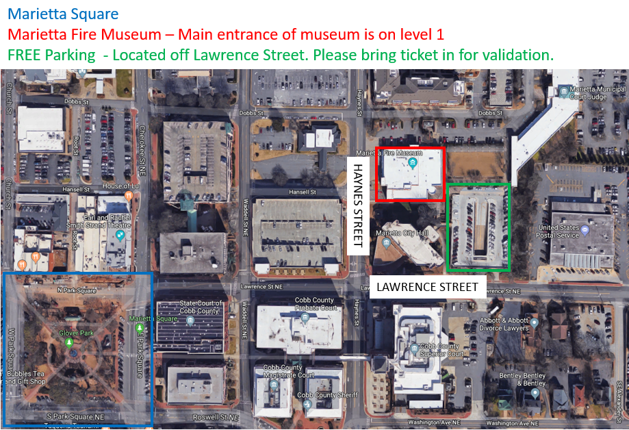 Museum Parking Info for Website