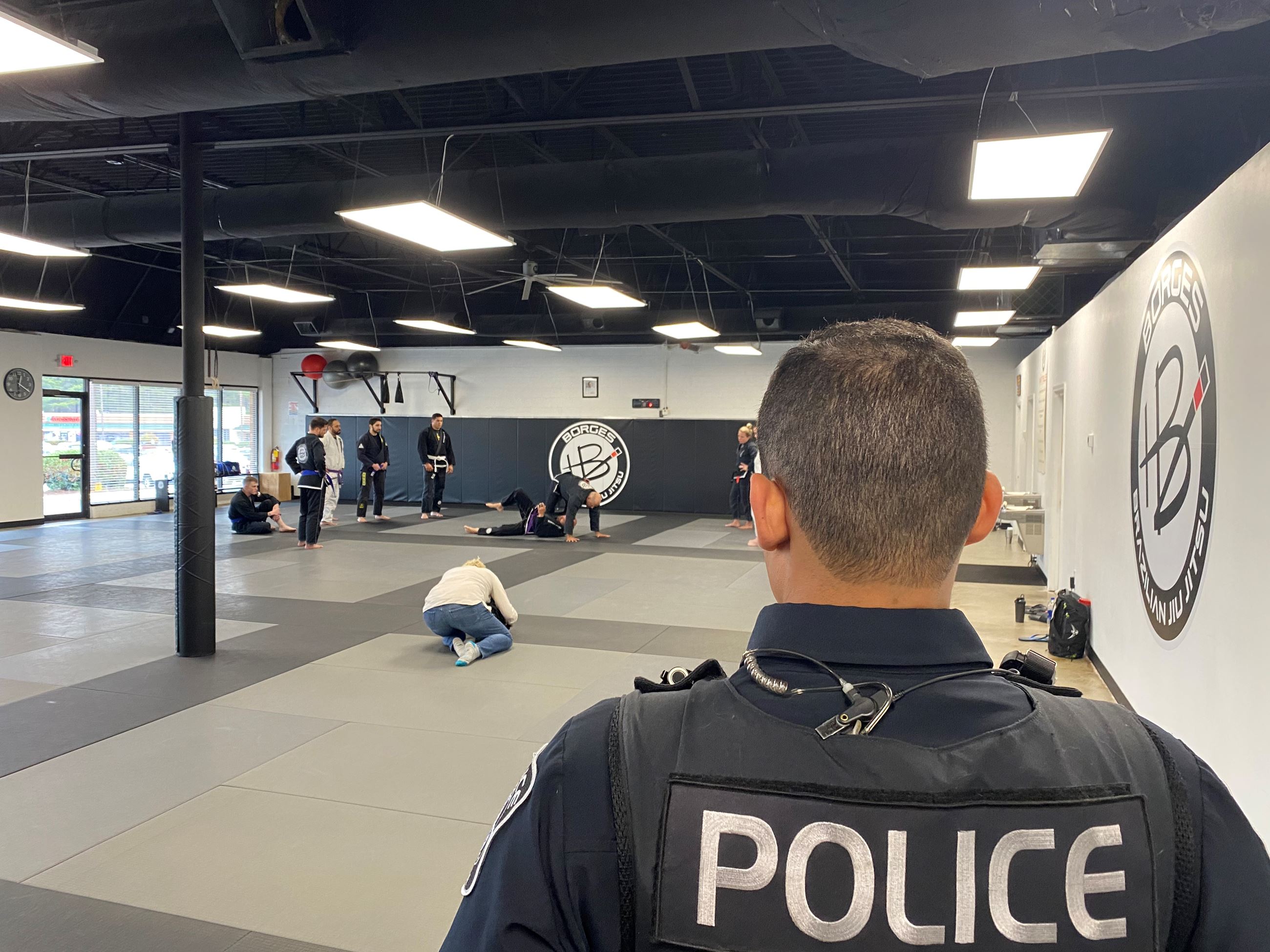 Brazilian Jiu-Jitsu training